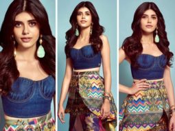 Sanjana Sanghi is about the effortless elegance in Falguni and Shane Peacock