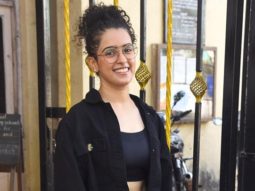 Sanya Malhotra spotted at Gym Khar