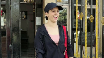Sanya Malhotra spotted outside her gym