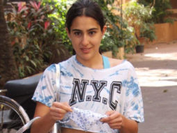 Sara Ali Khan spotted at Gym in Khar