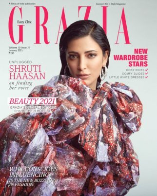 Shruti Haasan On The Cover Of Grazia