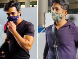 Spotted – Pulkit Samrat & Tusshar Kapoor at Airport