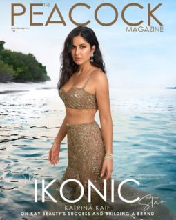 Katrina Kaif on the cover of The Peacock, Jan 2021