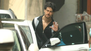 Tiger Shroff spotted outside gym for workout session