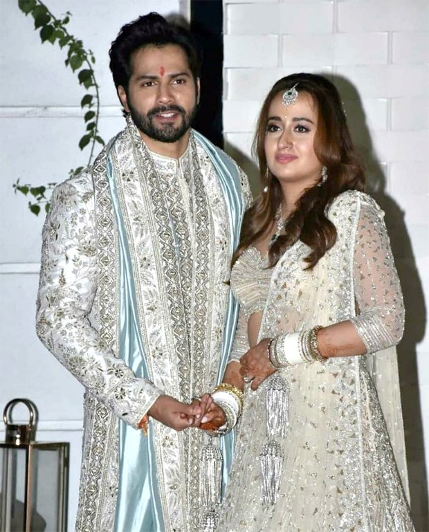Varun Dhawan - Natasha Dalal Wedding: How the newlyweds dazzled in their traditional matching attire