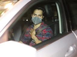 Varun Dhawan Snapped At Maddock Films Office Khar