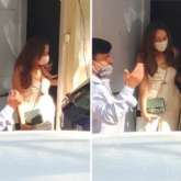 Varun Dhawan's bride-to-be Natasha Dalal and her family leave for Alibaug for the wedding 