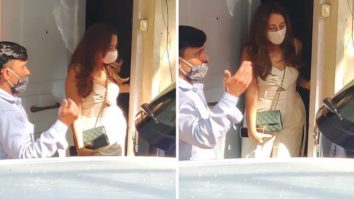 Varun Dhawan’s bride-to-be Natasha Dalal and her family leave for Alibaug for the wedding 