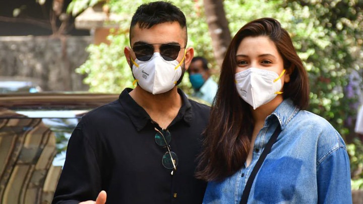 Virat Kohli and Anushka Sharma spotted at Clinic Khar