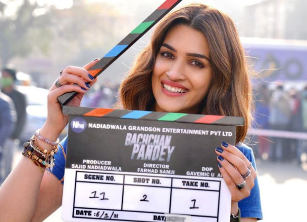 Kriti Sanon counts all her firsts as she begins shoot for Bachchan Pandey in Jaisalmer