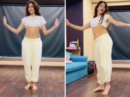 Janhvi Kapoor flaunts her belly dancing skills to Kareena Kapoor Khan’s song; watch