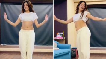 Janhvi Kapoor flaunts her belly dancing skills to Kareena Kapoor Khan’s song; watch