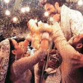 Inside pics: From Varun Dhawan's entry on a bike to the varmala ceremony; check out picture from Varun and Natasha Dalal's wedding
