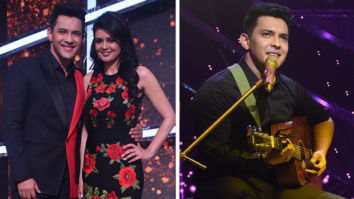 Aditya Narayan serenades wife Shweta Agarwal on the Valentine Weekend on the sets of Indian Idol Season 12