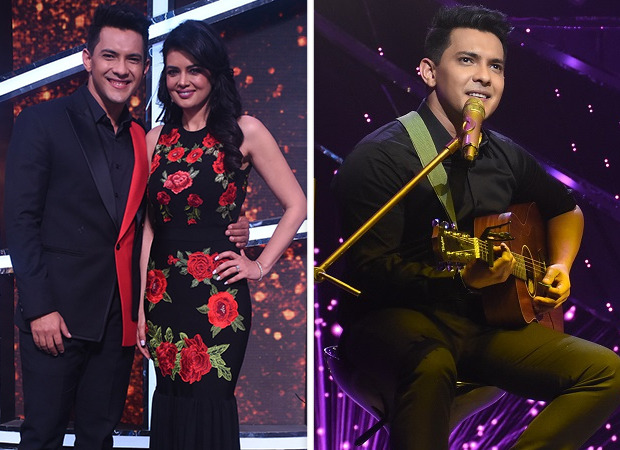 Aditya Narayan serenades wife Shweta Agarwal on the Valentine Weekend on the sets of Indian Idol Season 12