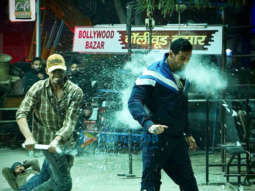 On The Sets Of The Movie Attack