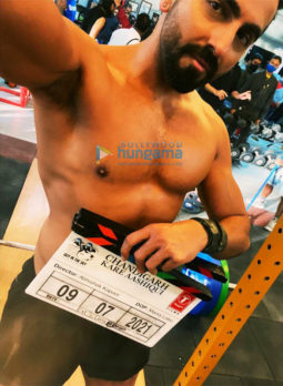 On The Sets Of The Movie Chandigarh Kare Aashiqui