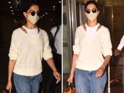 Deepika Padukone works a sweater with halter top, carries luxury Fendi bag worth over Rs. 2 lakhs