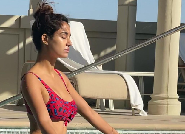 Disha Patani looks content as she enjoys the summer sun in a bikini