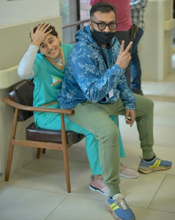 On The Sets From The Movie Do Baaraa