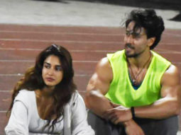 EXCLUSIVE- Tiger Shroff & Disha Patani SPOTTED at Football ground