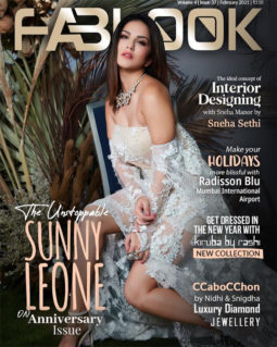 Sunny Leone On The Covers Of Fablook, Feb 2021