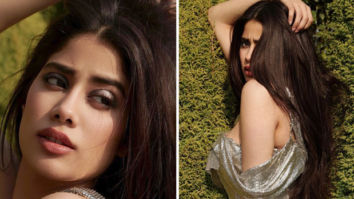 Janhvi Kapoor gives major beauty goals in shimmery glow up and silver metallic thigh-high slit gown