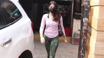 Rhea Chakraborty with brother Showik spotted at gym in Khar