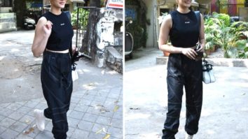 Kriti Sanon keeps it casual in crop top and cargo pants, carries Balmain Paris bag worth Rs. 1.5 lakhs Kriti Sanon keeps it casual in crop top and cargo pants, carries Balmain Paris bag worth Rs. 1.5 lakhs