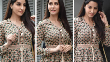 Nora Fatehi’s neutral Gucci brown dress worth over Rs. 3 lakhs will instantly spruce up your brunch date look