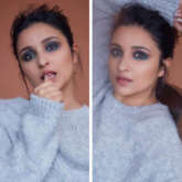 Parineeti Chopra is high on drama with blue smokey eye during The Girl On The Train promotions