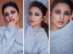 Parineeti Chopra is high on drama with blue smokey eye during The Girl On The Train promotions
