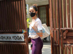 Photos: Ananya Panday spotted at Anshuka Yoga in Bandra