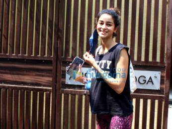 Photos: Ananya Panday spotted at Anshuka yoga