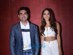 Photos: Arbaaz Khan and Kiara Advani for a chat show shoot in Juhu