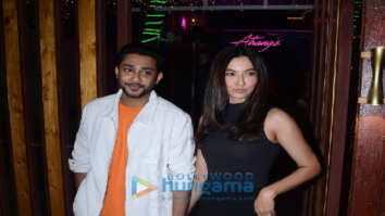 Photos: Gauahar Khan snapped at Zaid Darbar’s studio