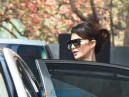 Photos: Jacqueline Fernandez and Nupur Sanon snapped at Puja Films office in Juhu
