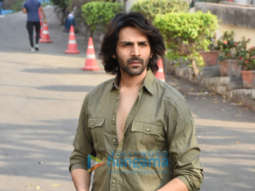 Photos: Kartik Aaryan spotted at Film City