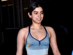 Photos: Khushi Kapoor spotted at the gym