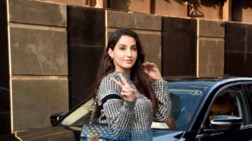 Photos: Nora Fatehi snapped at Puja Films in Juhu