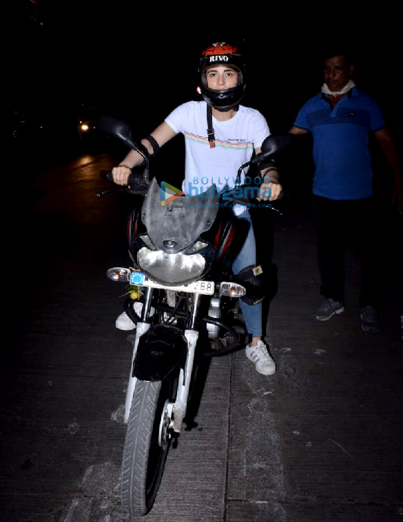 photos radhika madan snapped during a bike ride in juhu 3