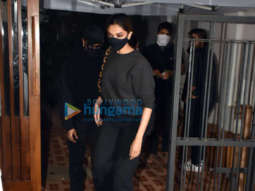 Photos: Ranveer Singh and Deepika Padukone spotted at Izumi in Bandra