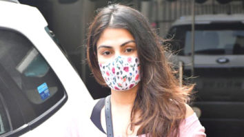 Photos: Rhea Chakraborty and Showik Chakraborty snapped at a gym in Khar