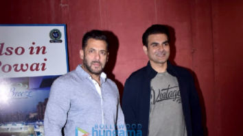 Photos: Salman Khan snapped for Arbaaz Khan’s chat show in Juhu