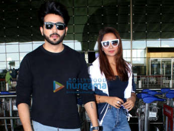 Photos: Shilpa Shetty, Raj Kundra, Mouni Roy and others snapped at the airport