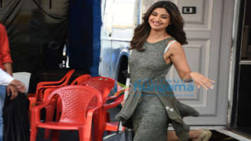 Photos: Shilpa Shetty spotted at Film City