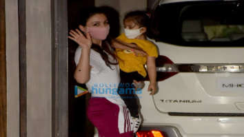 Photos: Soha Ali Khan and daughter Inaaya Naumi Kemmu snapped in Bandra