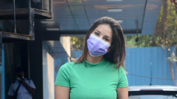 Photos: Sunny Leone snapped at JCB salon in Juhu