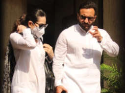 Saif Ali Khan and Karisma Kapoor spotted at Bandra
