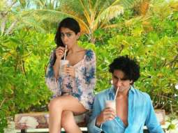 Sara Ali Khan and Ibrahim Ali Khan are double trouble whilst enjoying smoothies in Maldives